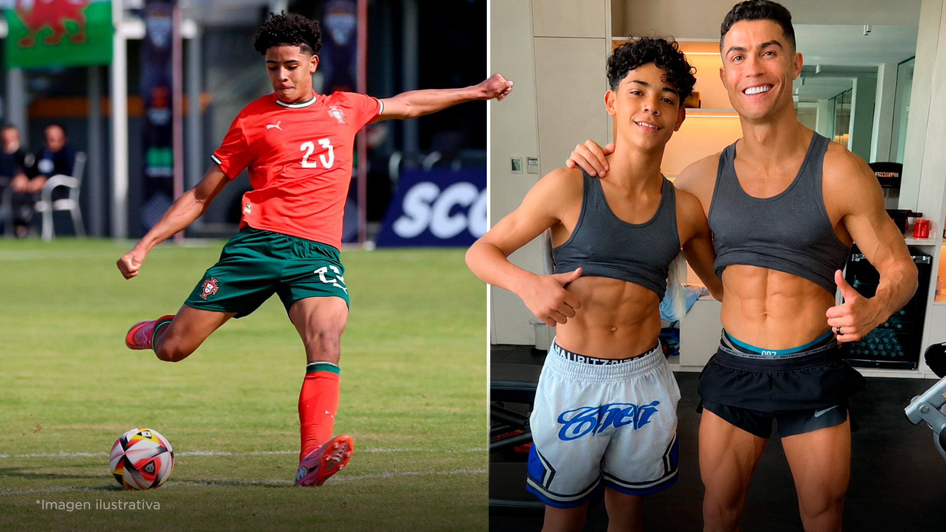 7 datos del hijo de CR7. ¿Él sí será campeón del mundo?