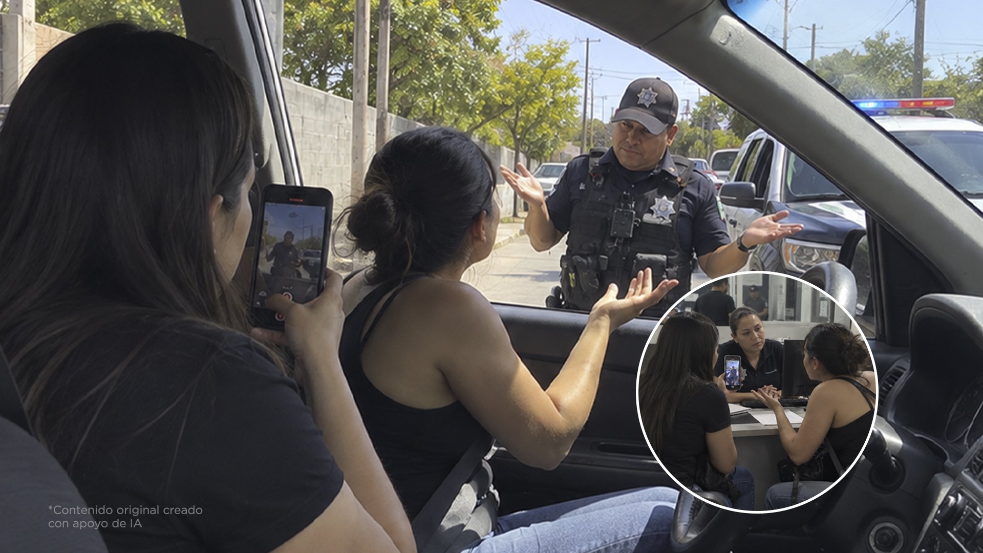 Así puedes denunciar a un policía corrupto. Avísale a tu familia.
