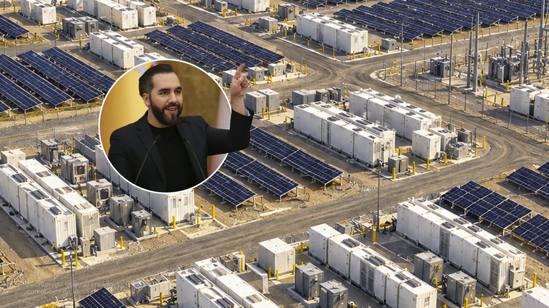 Bukele quiere usar energía solar y baterías para que los salvadoreños paguen menos de luz. ¿Te parece una buena idea?