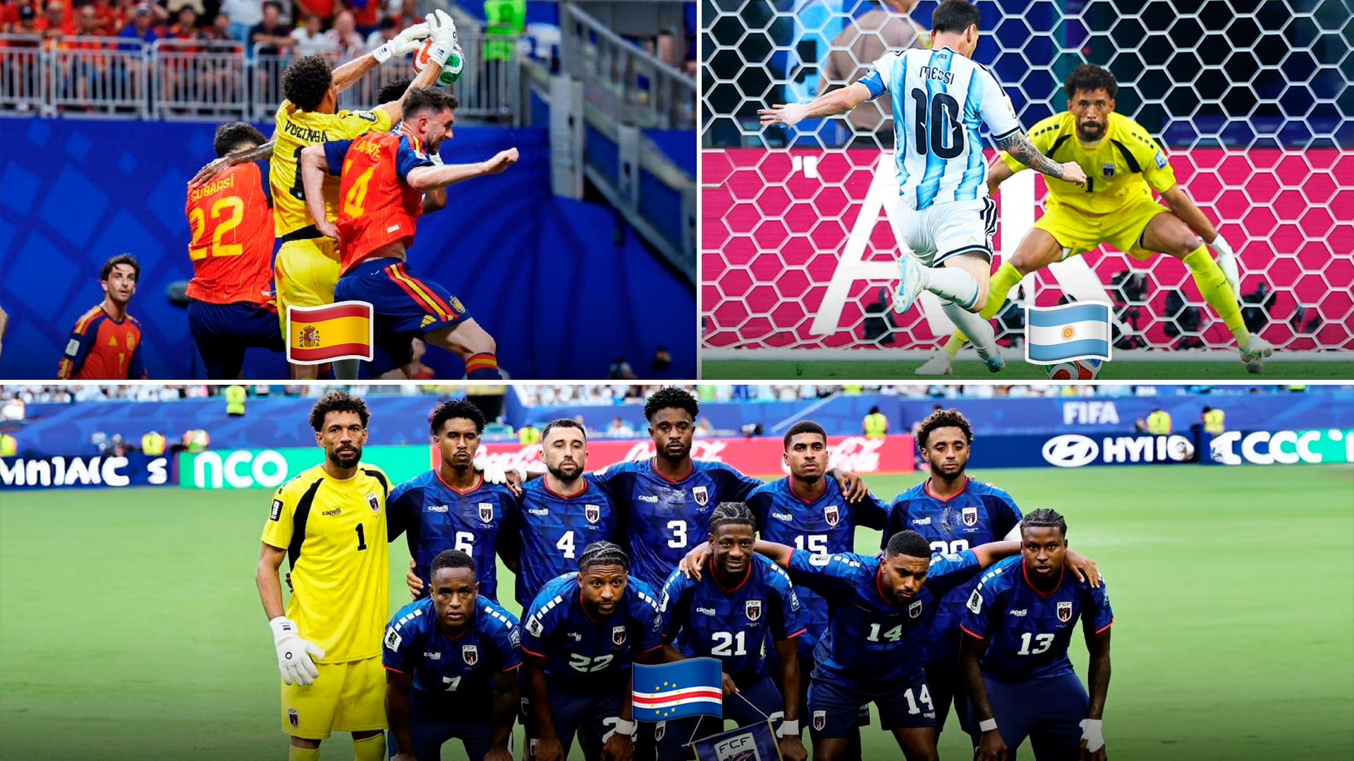 Cabo Verde jugó contra los dos finalistas del Mundial… y no perdió con ninguno