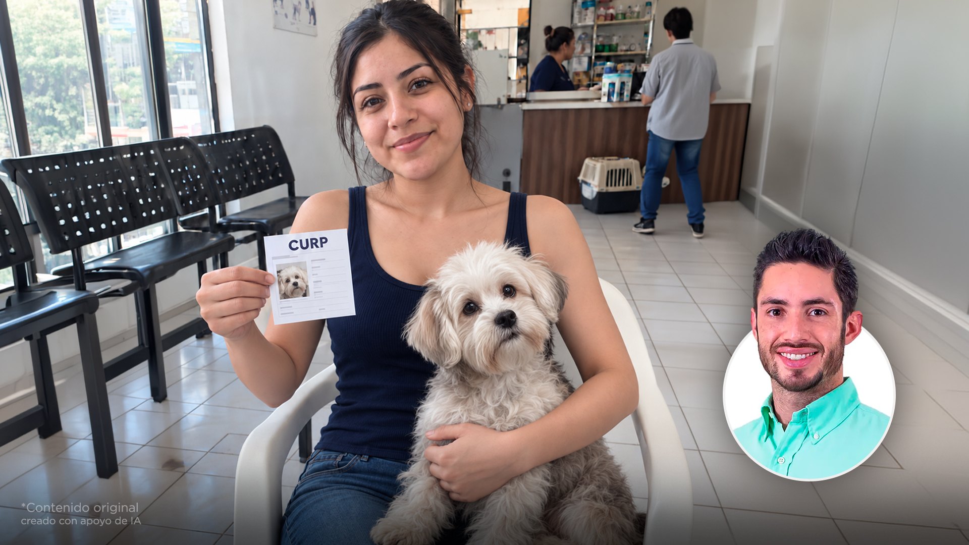 Diputado propone que los perritos tengan CURP para que no puedan ser abandonados. ¿Estás de acuerdo?