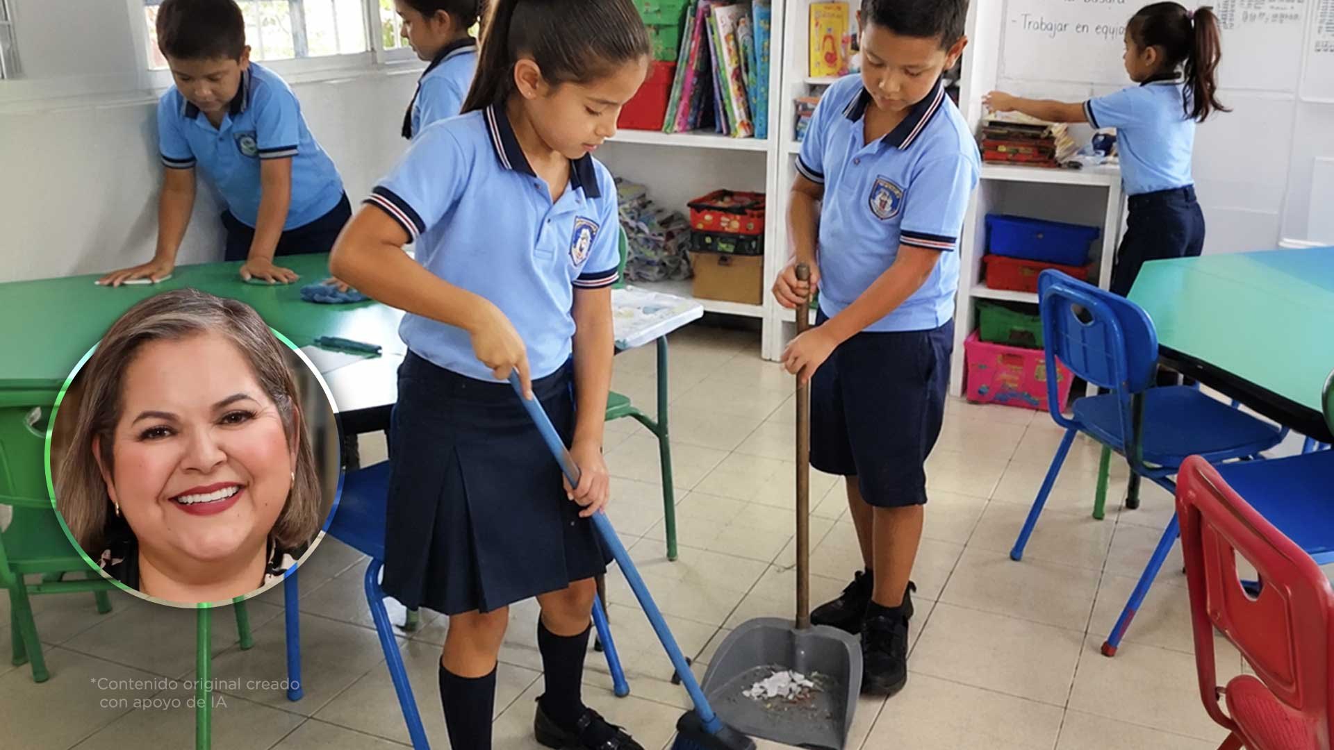 En México, los niños deberían limpiar sus salones como en Japón para aprender responsabilidad y respeto. ¿Estás de acuerdo?