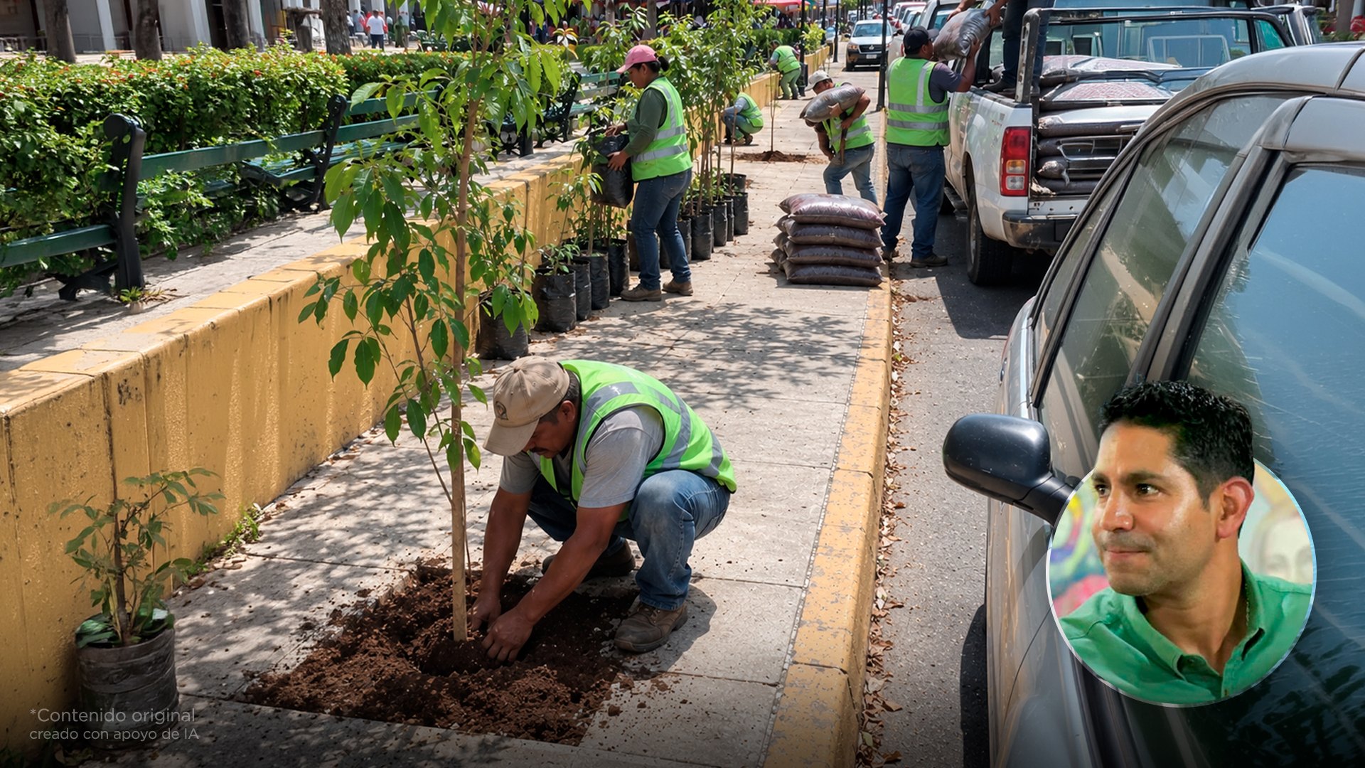 En Veracruz ya comenzaron a sembrar árboles para tener más sombra y aire limpio. ¿Por qué no se hace esto en todo México?