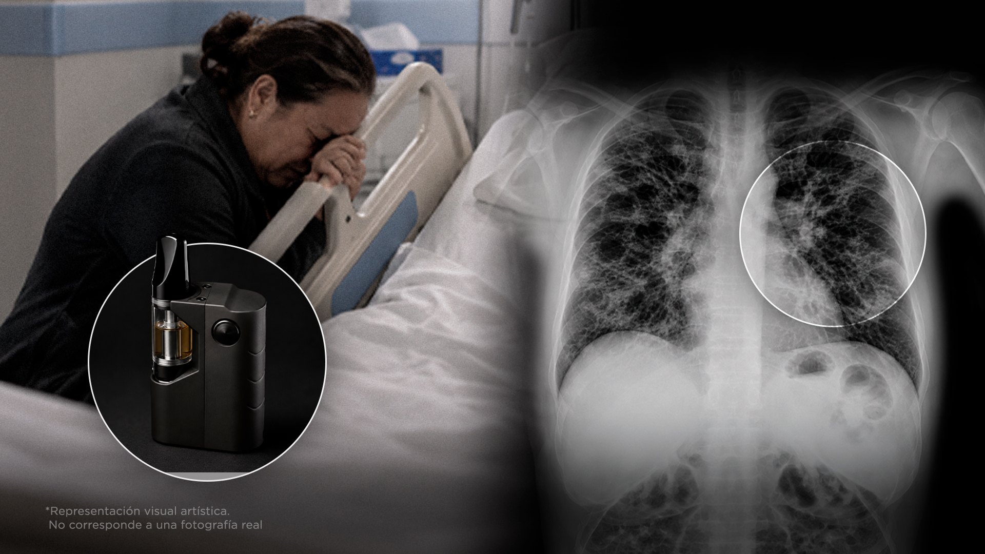 Estudiante muere tras acabarse un vape en 24 horas