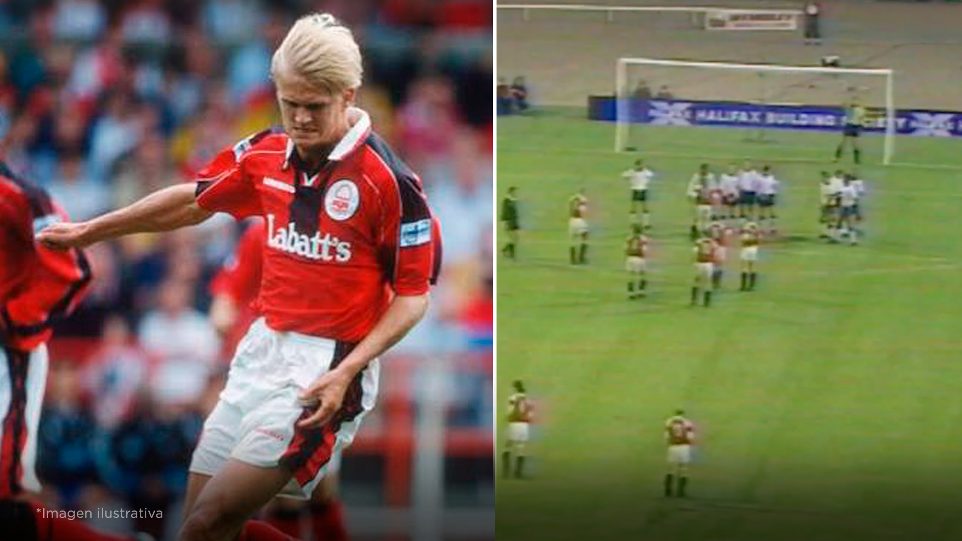 Hace 33 años, el papá de Haaland ya derrotó a Inglaterra