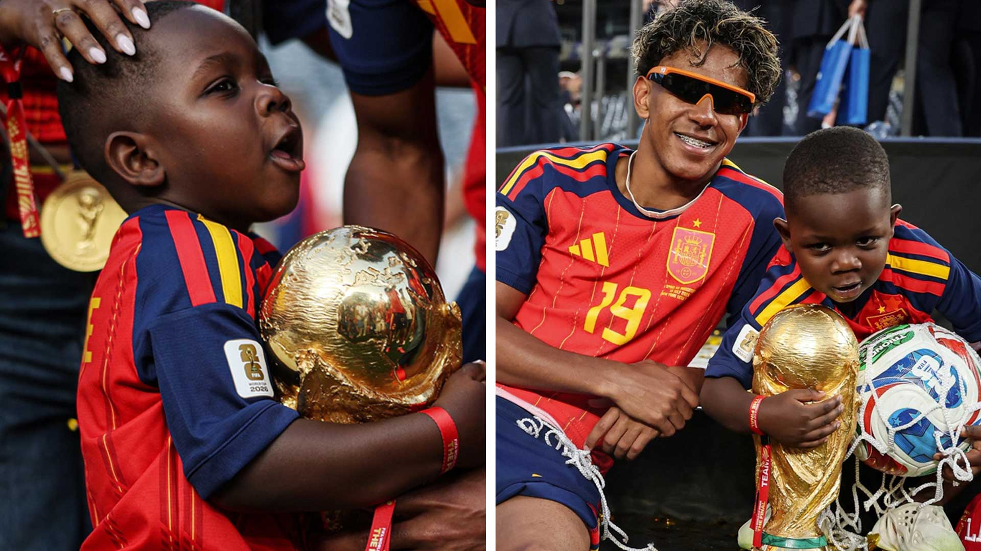 Lamine Yamal quiere darle a su hermano la infancia que él no tuvo. Que lo tenga todo