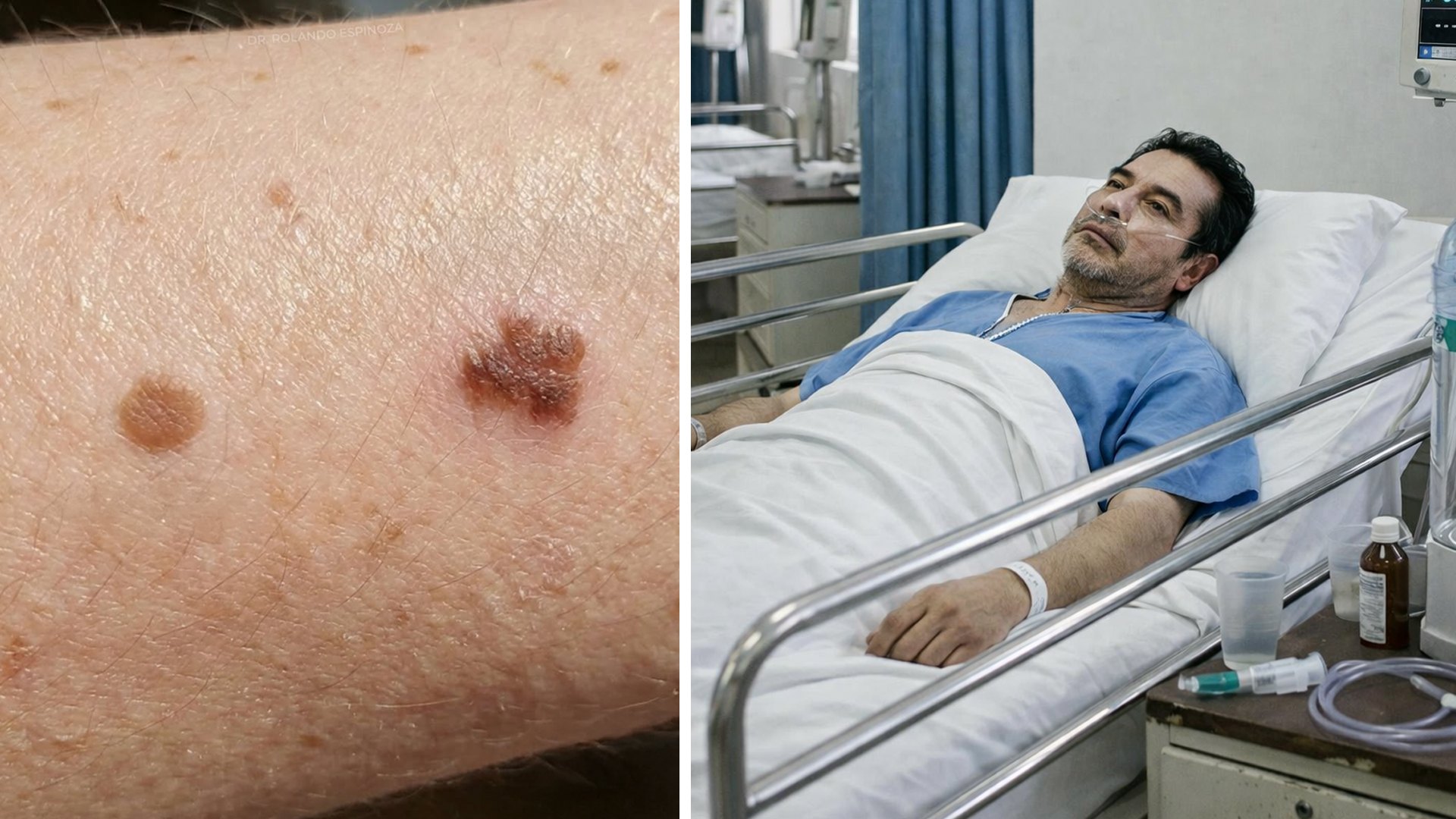 Pensó que solo era una mancha, pero 3 años después falleció