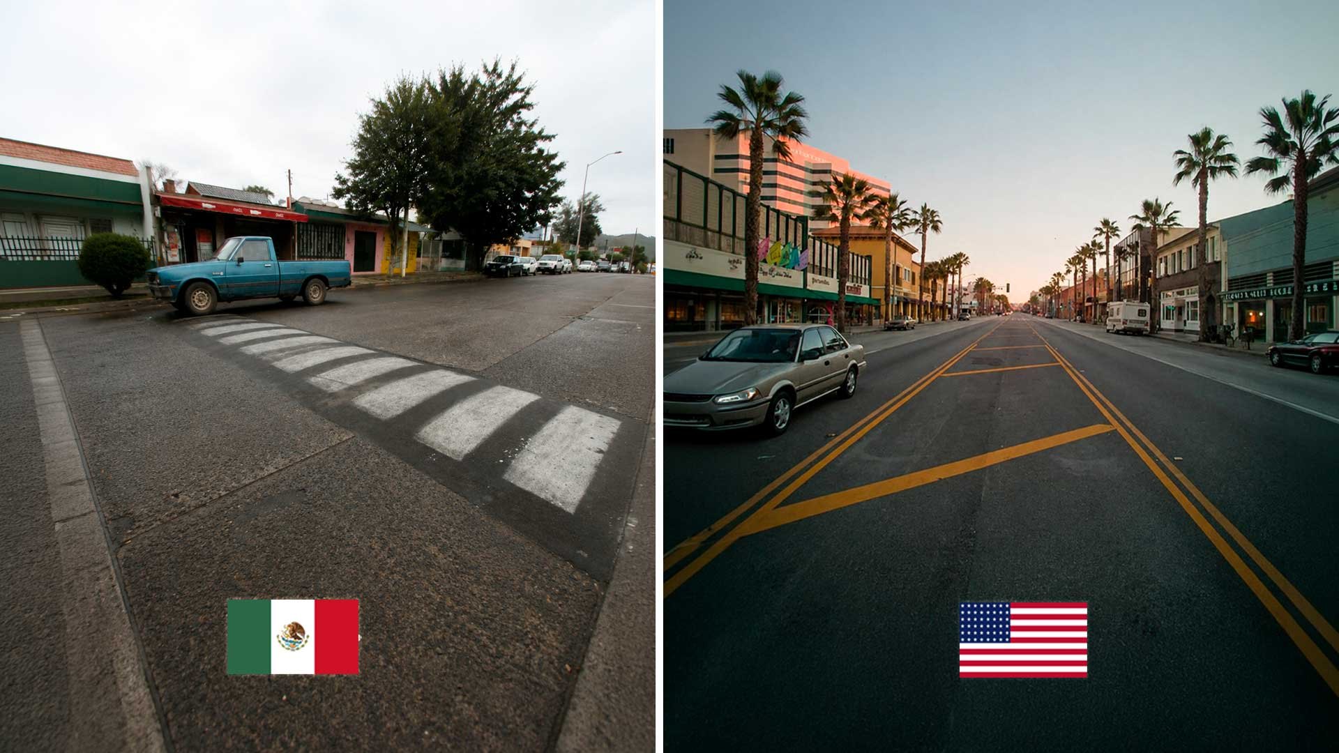 ¿Por qué en México hay tantos topes y en EU casi no?