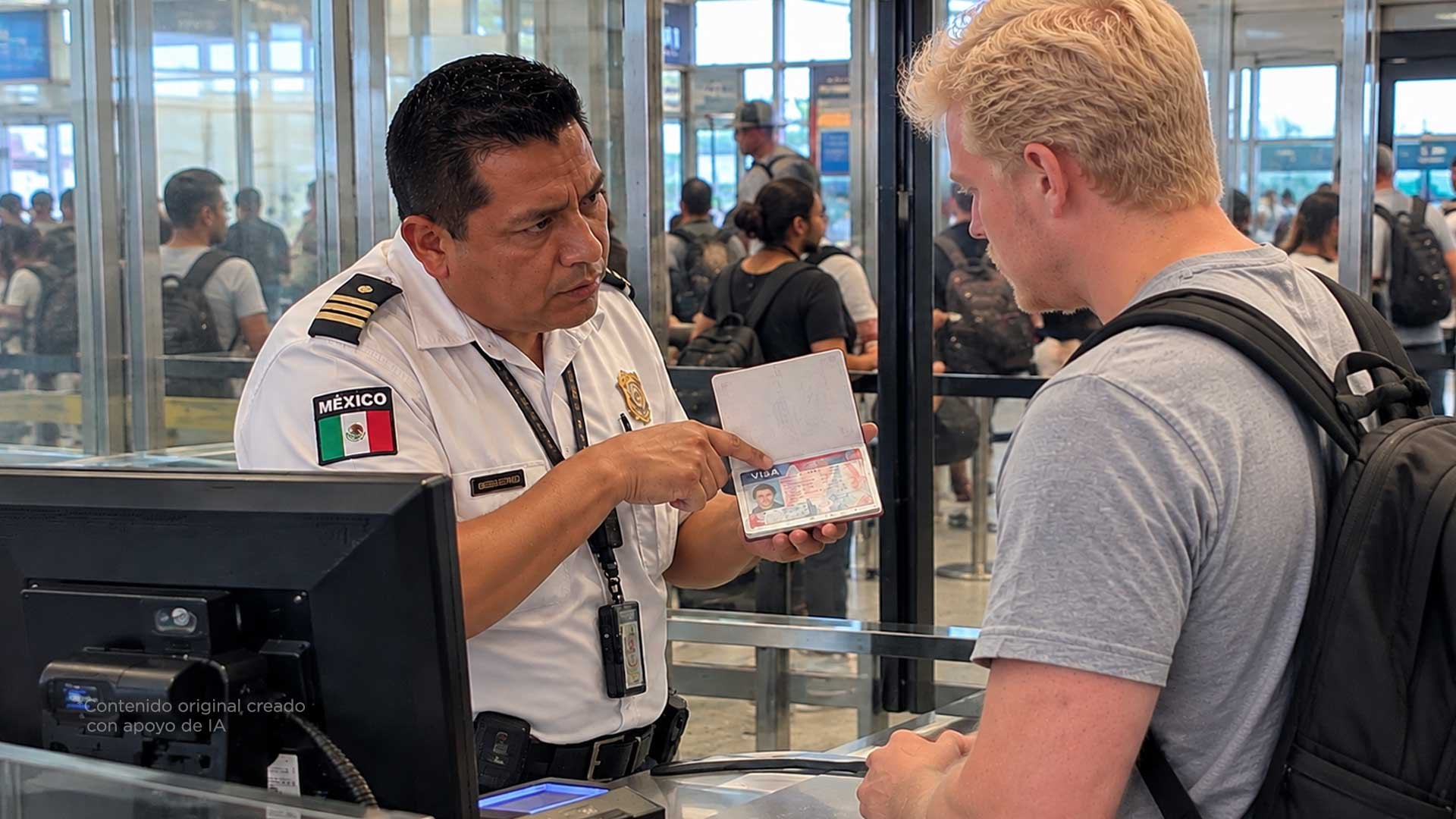 QUE MÉXICO TAMBIÉN EXIJA VISA A LOS ESTADOUNIDENSES. ¿ESTÁS DE ACUERDO?