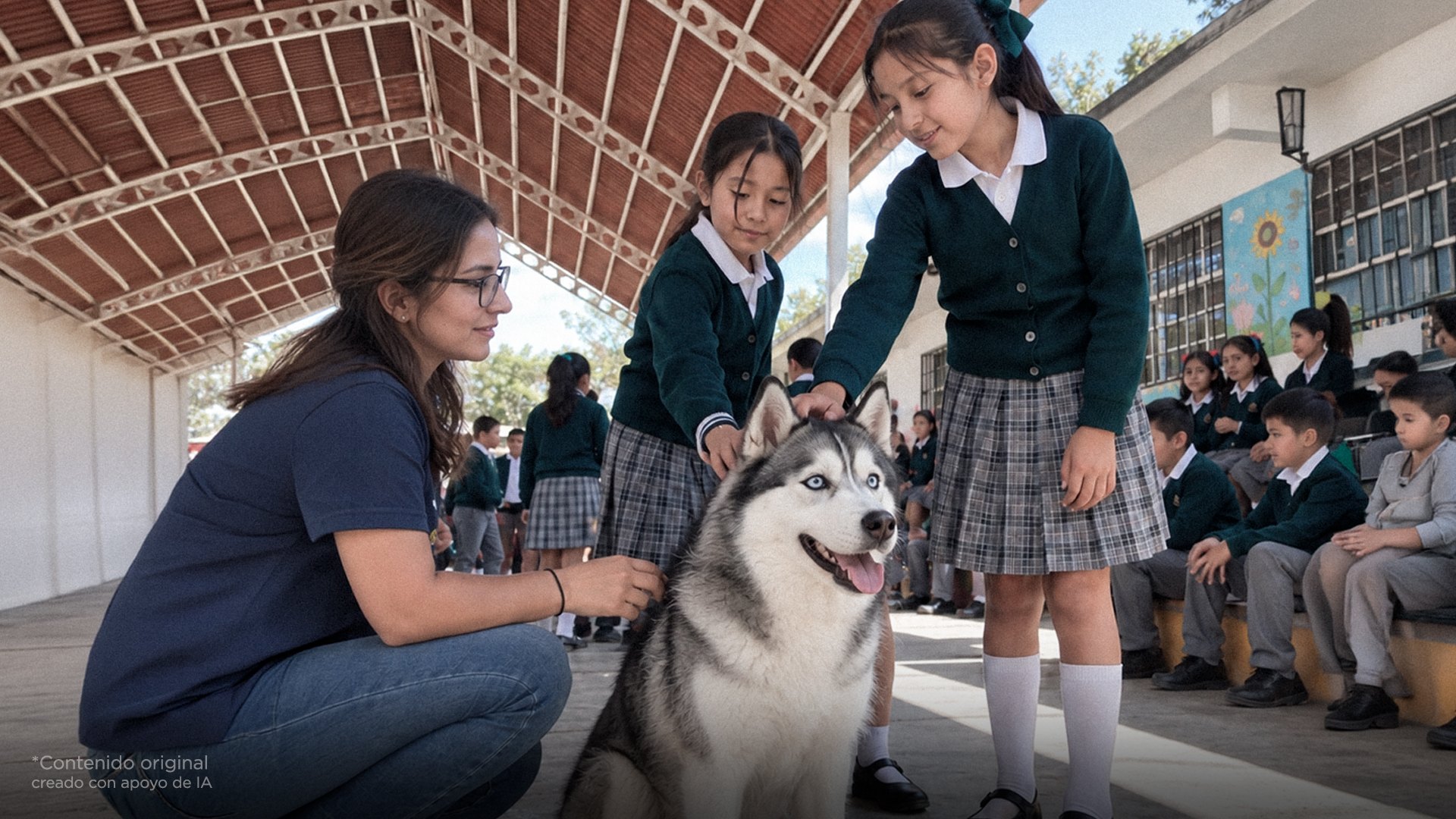 Que todos los niños aprendan desde la primaria a cuidar y respetar a los animales. ¿Estás de acuerdo?