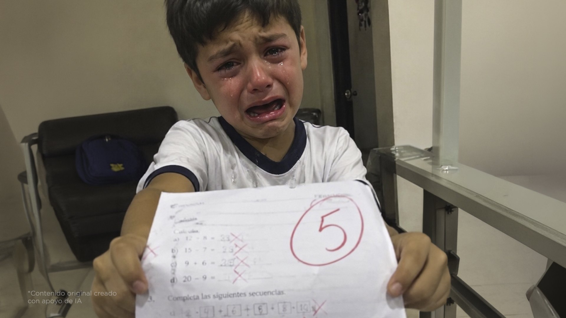 Si tu hijo saca una mala calificación, esto es lo que tienes que hacer. Avísale a su papá