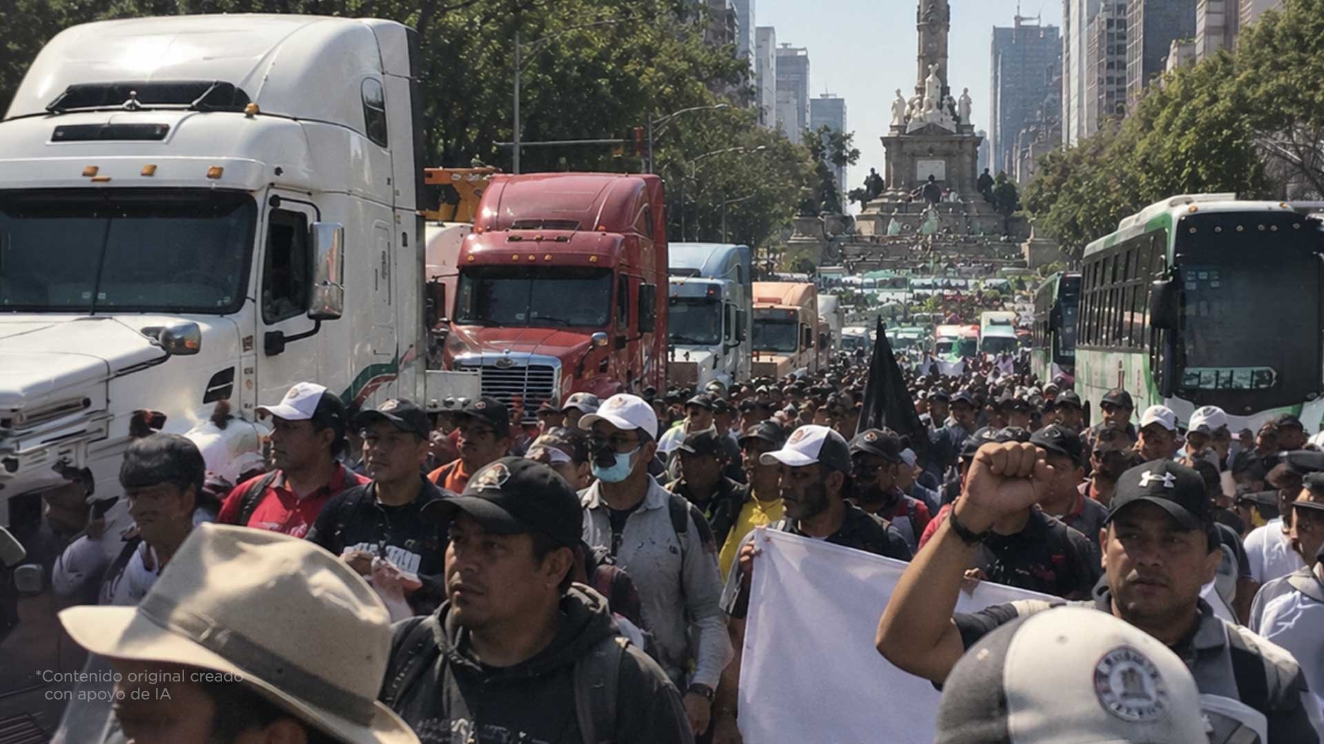 Transportistas anuncian paro nacional por robos y extorsiones. ¿Qué están exigiendo?