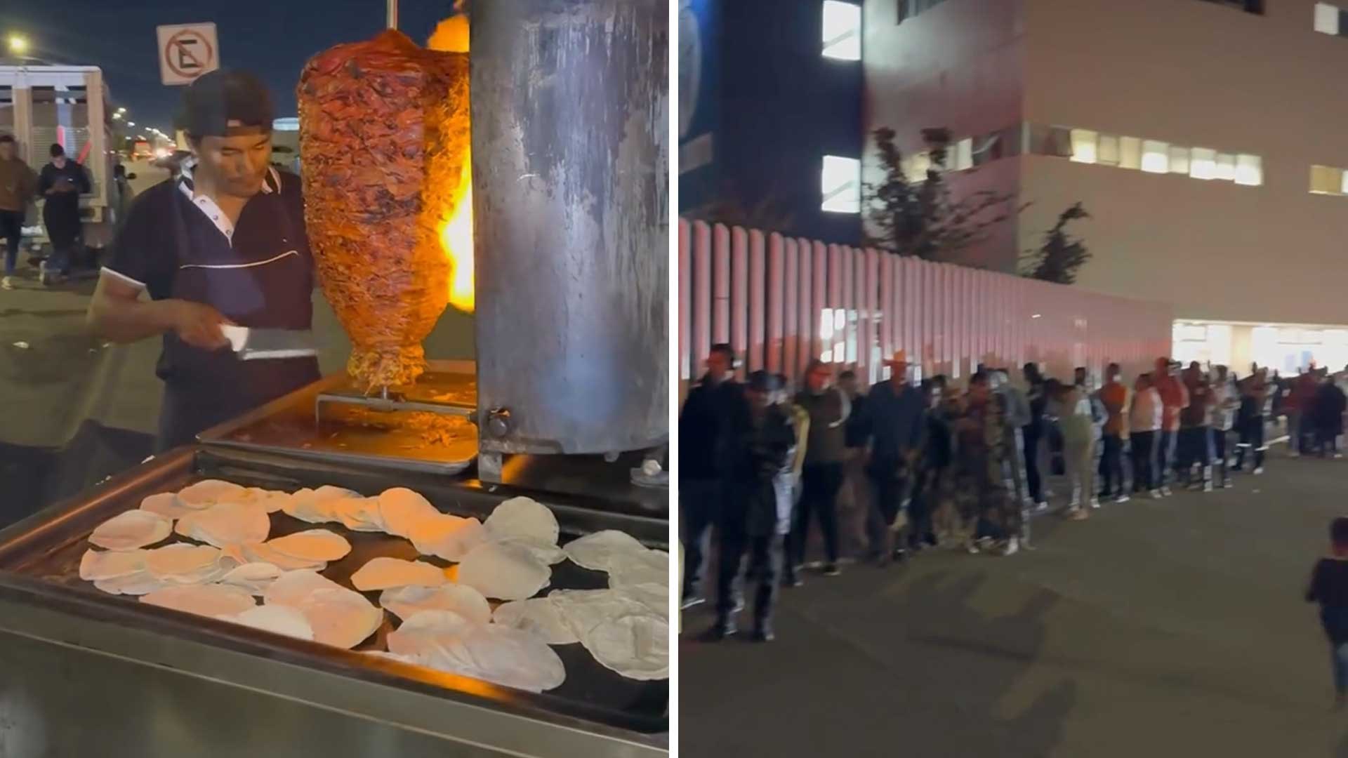 Un taquero llevó tacos gratis afuera de un hospital. México necesita más héroes así. ¿Estás de acuerdo?